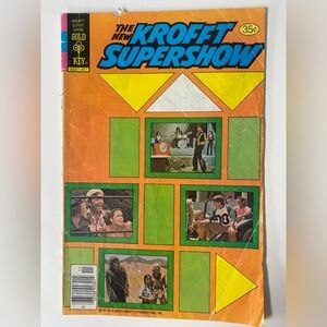Vintage Comic The New Krofft Supershow #5 Whitman Gold Key Comics 1978
